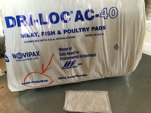 Formic acid pads.  1000 pads