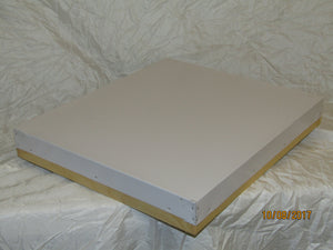 Deluxe Hive Lid, White Aluminum cover 10 frame