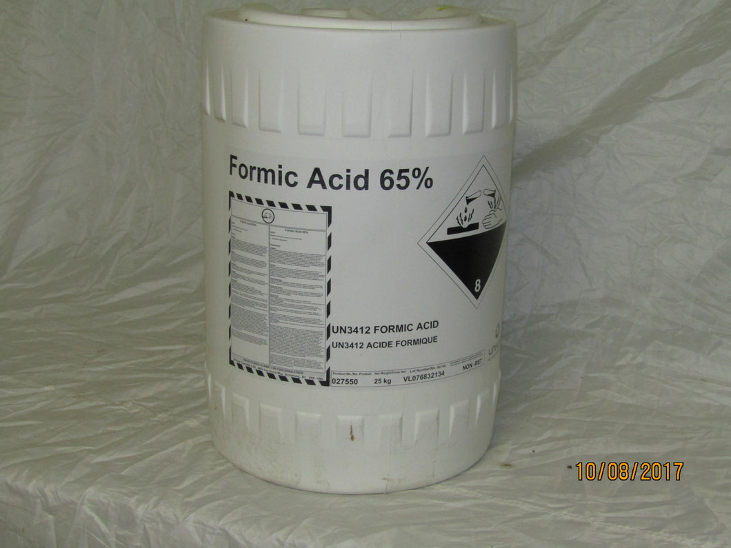 Formic 20 Litre pail 65% Pickup Only mite treatment