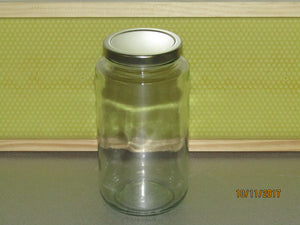 Glass Jar 750 ml 82 m lid/dozen