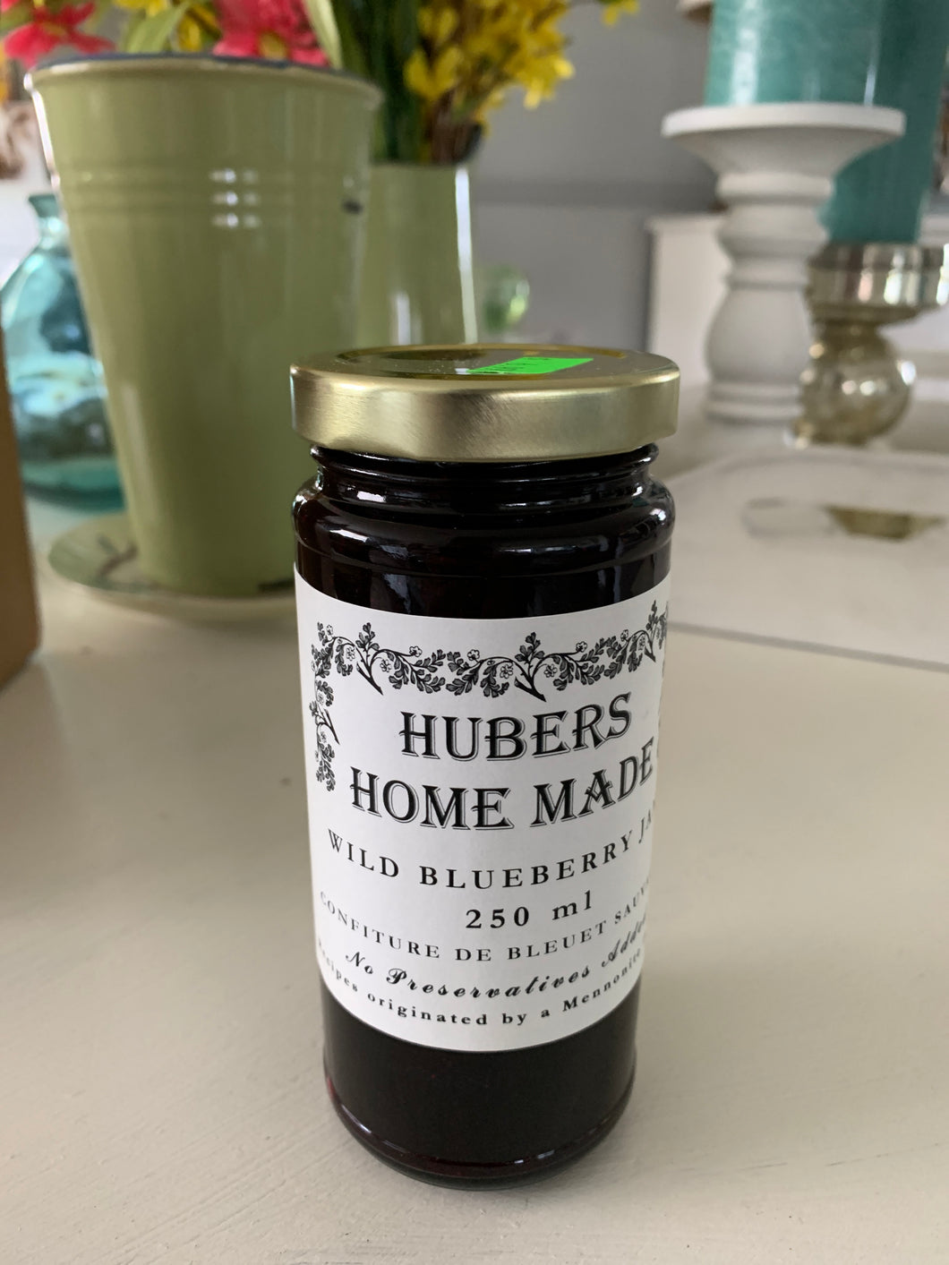 Home Made Wild Blueberry Jam