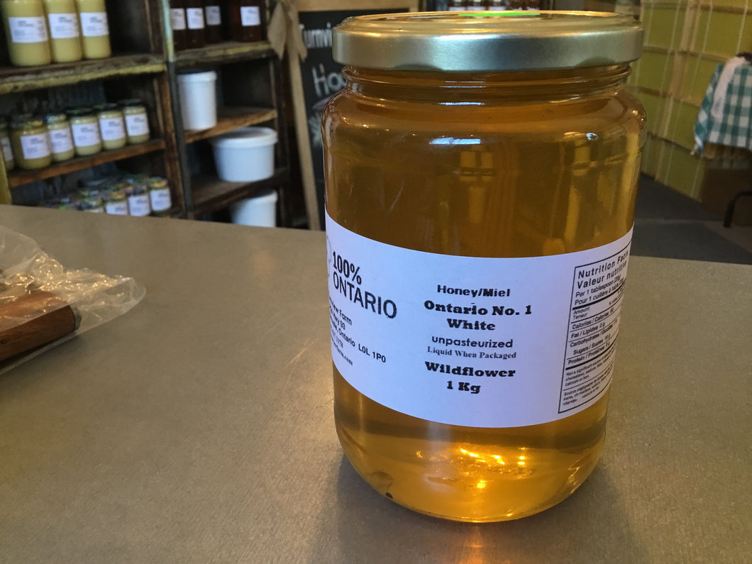 Clover honey 1 kg